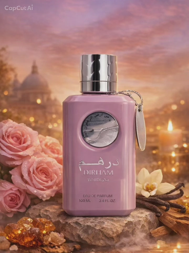 Dirham Wardiya Eau de Parfum – 100ml (Women’s Floral Sweet Fragrance