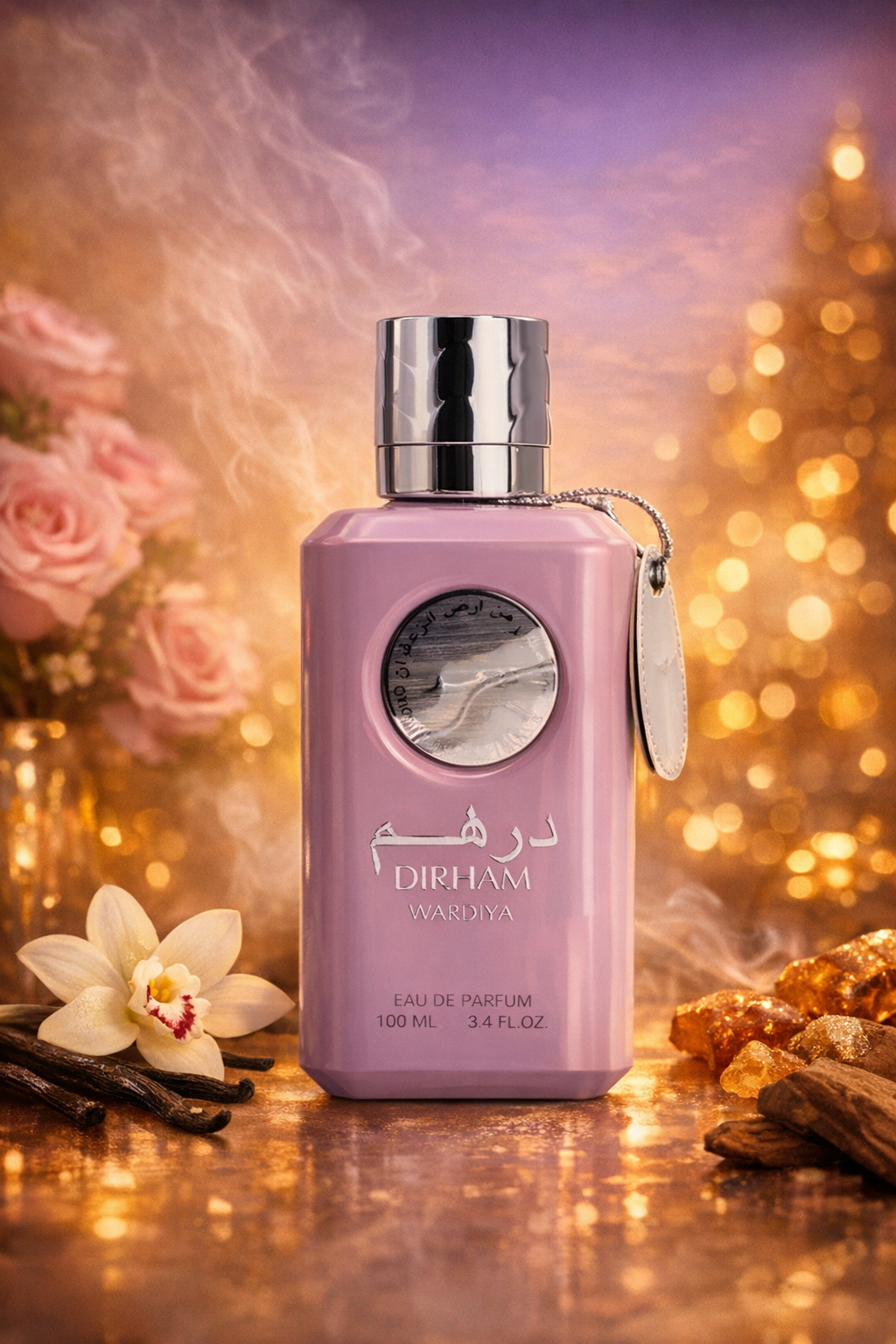 Dirham Wardiya Eau de Parfum – 100ml (Women’s Floral Sweet Fragrance