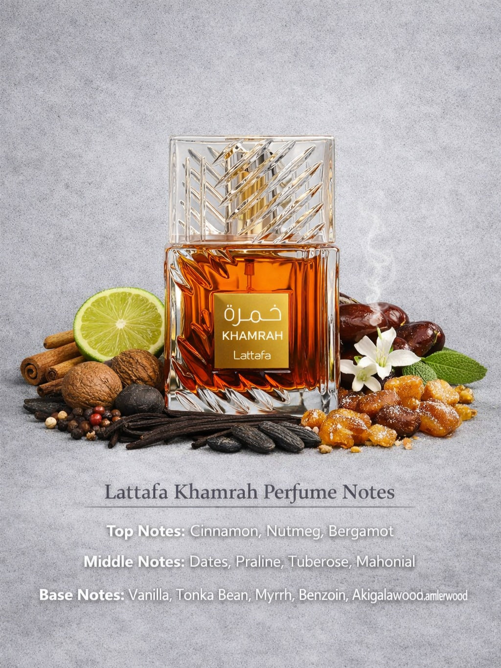 Lattafa Khamrah Perfume 100ml EDP - Unisex Fragrance Lattafa