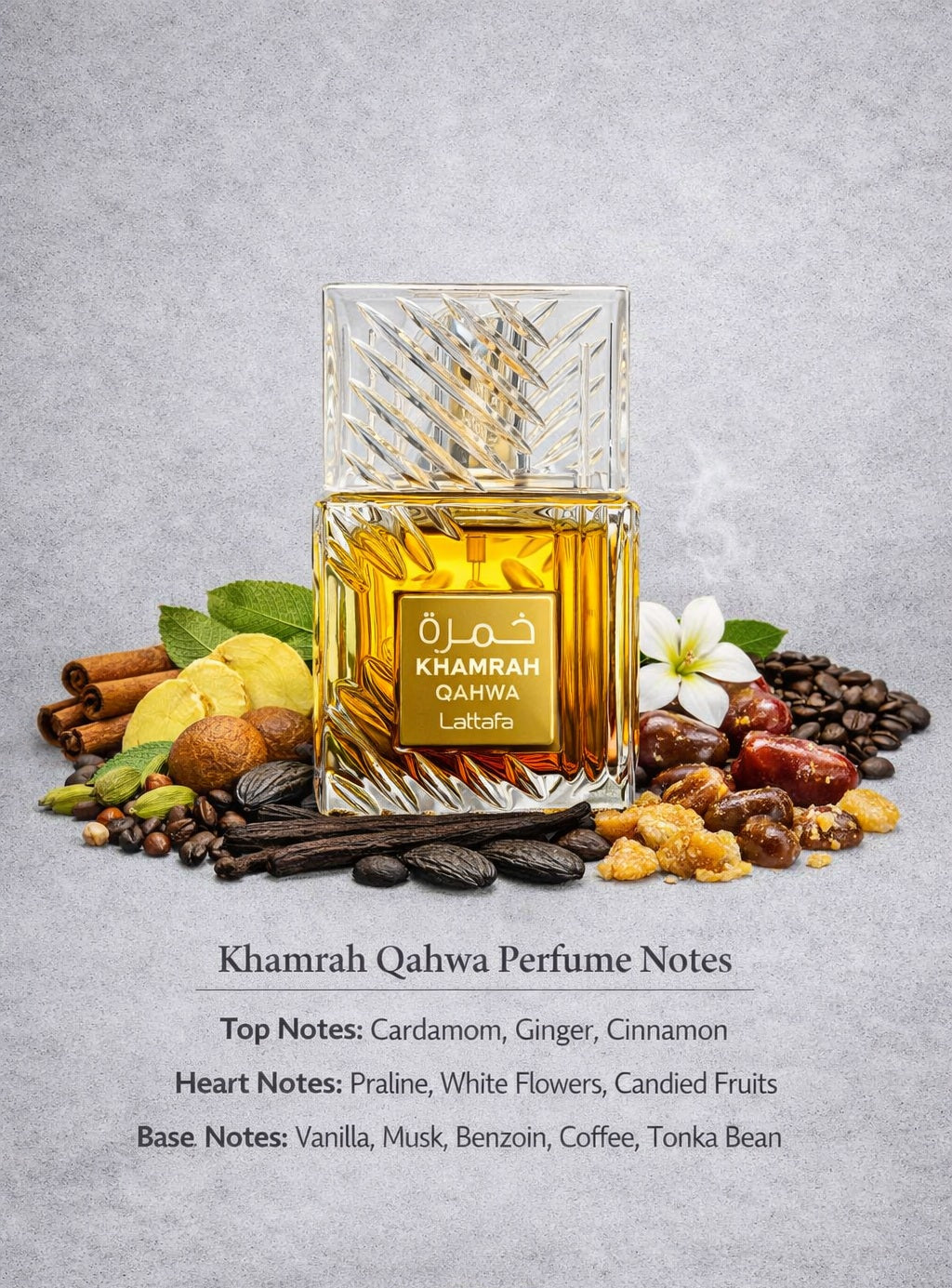 Khamrah Qahwa Perfume 100ml EDP Lattafa