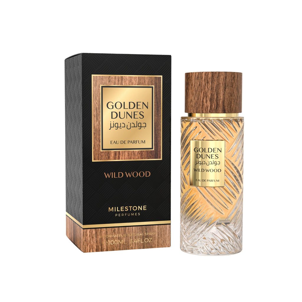✨ Golden Dunes – Wild Wood 100ml Eau de Parfum
