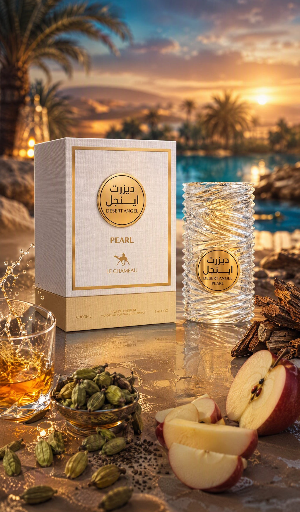 LE CHAMEAU Desert Angel Pearl Eau De Parfum 100ml (UNISEX)