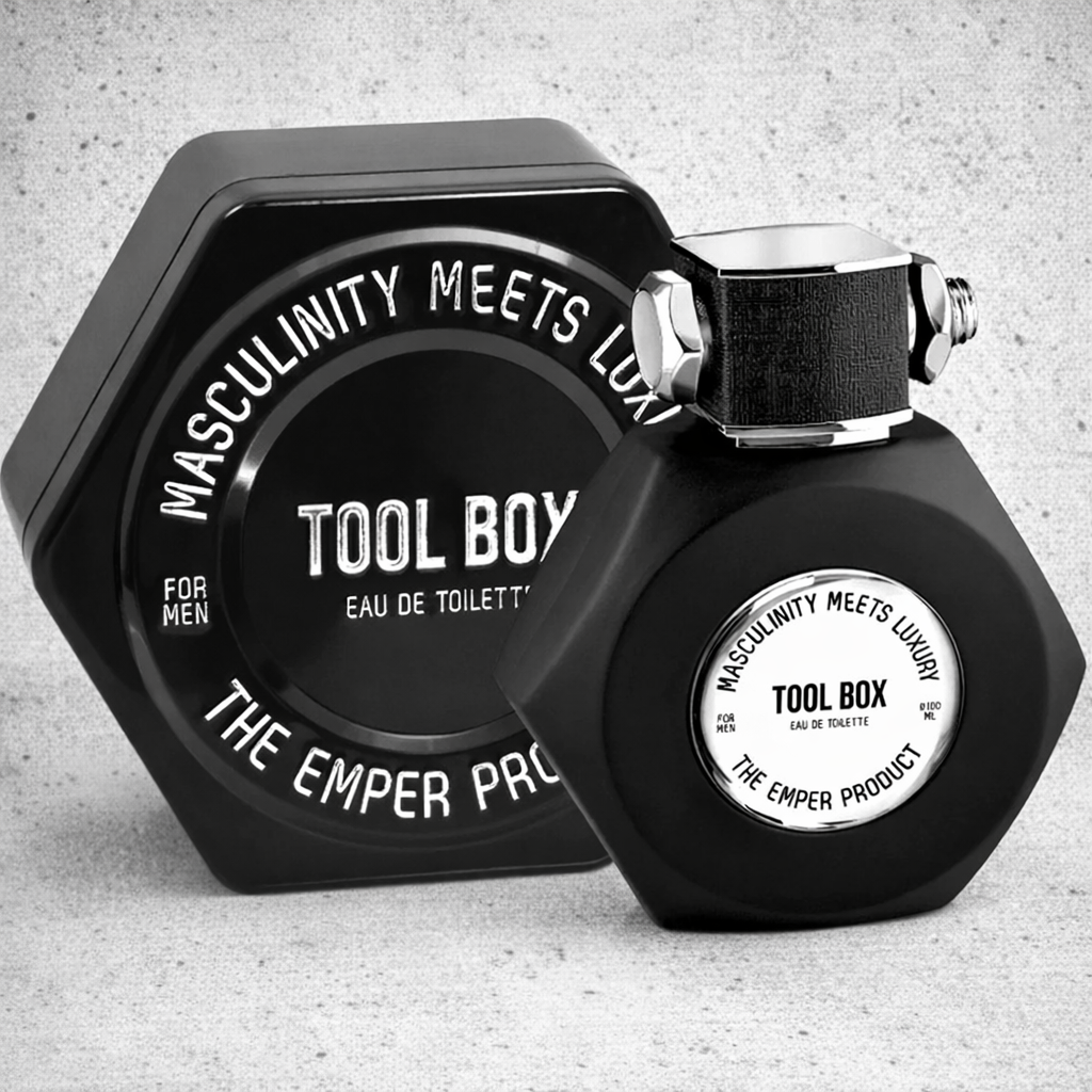 TOOL BOX Eau de Toilette for Men | Fresh Masculine Scent | Long‑Lasting EDT 100ml