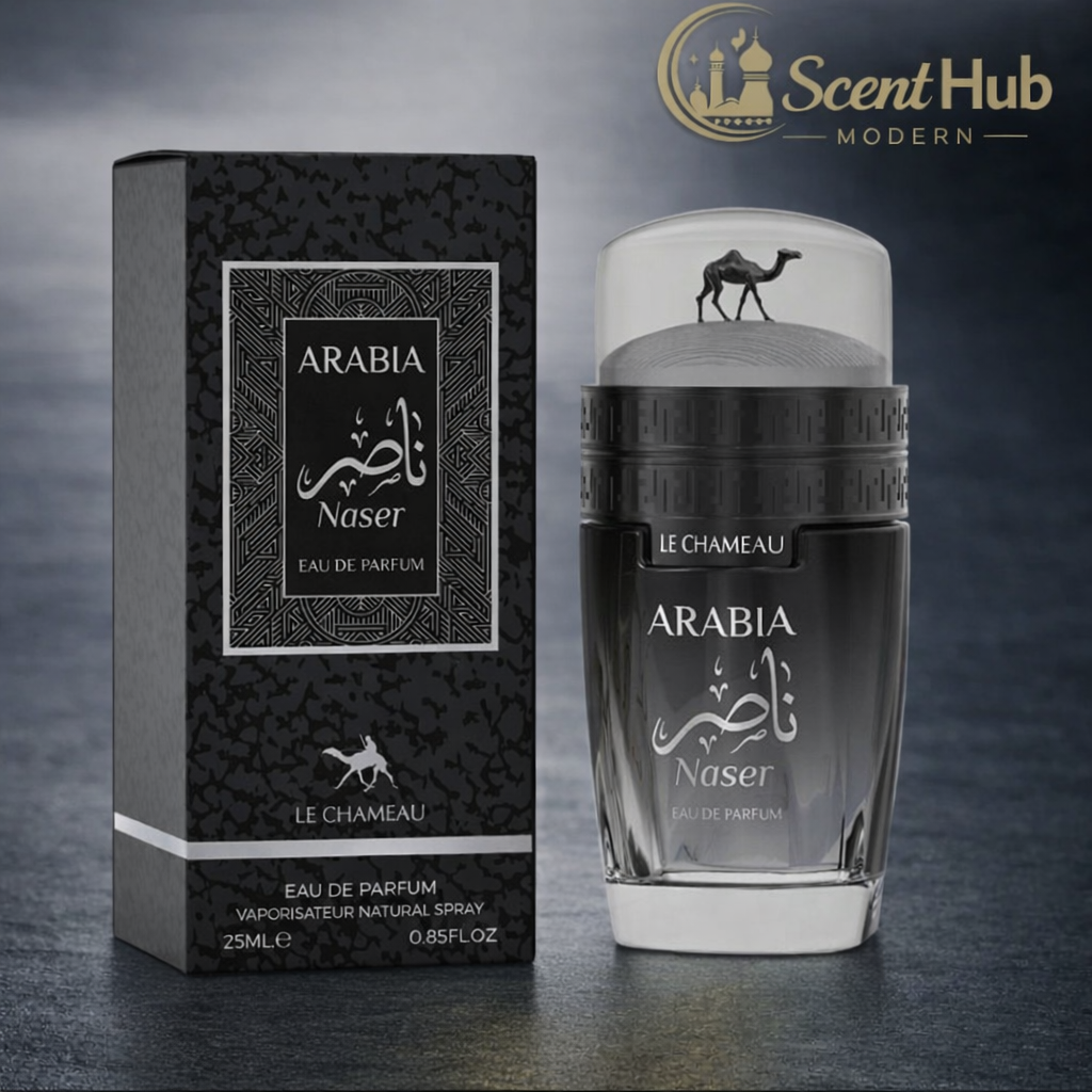 ✨ Arabia Naser — 25ml Travel Size Perfume (Long‑Lasting Masculine Fragrance)