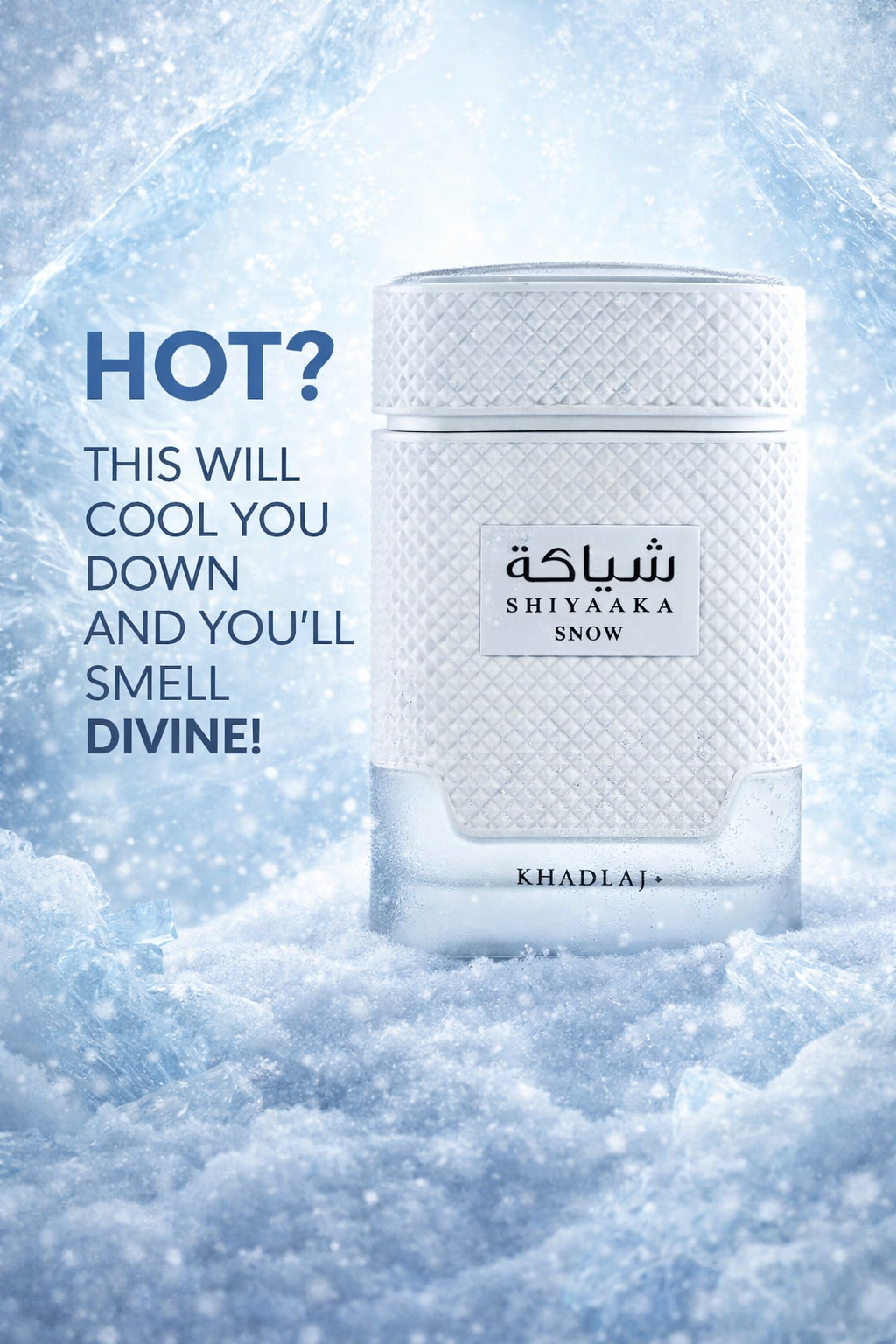 Shiyaaka Snow by Khadlaj – 100ml Eau de Parfum
