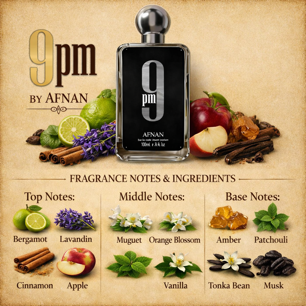 9pm Perfume 100ml EDP by Afnan