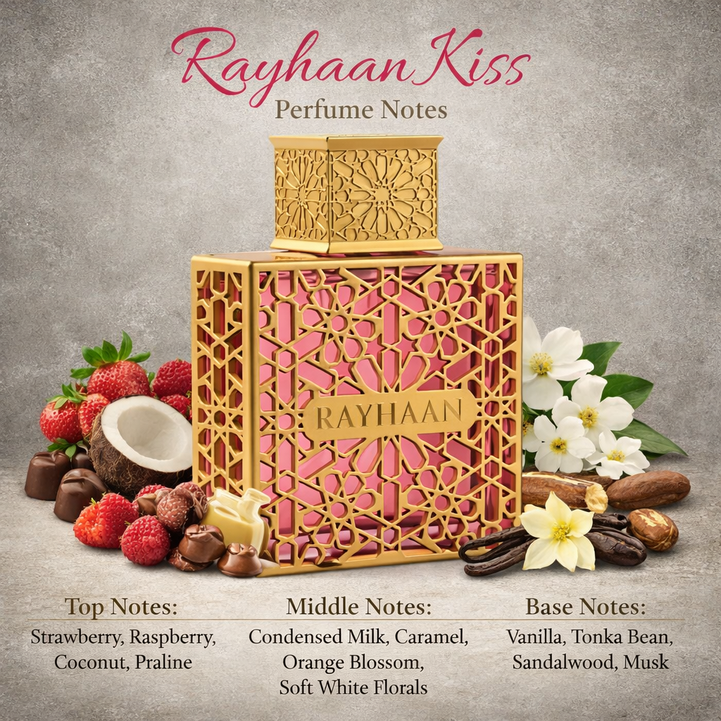 Rayhaan Kiss Perfume 100ml EDP by Rayhaan