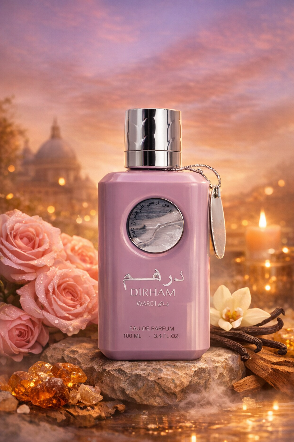 Dirham Wardiya Eau de Parfum – 100ml (Women’s Floral Sweet Fragrance