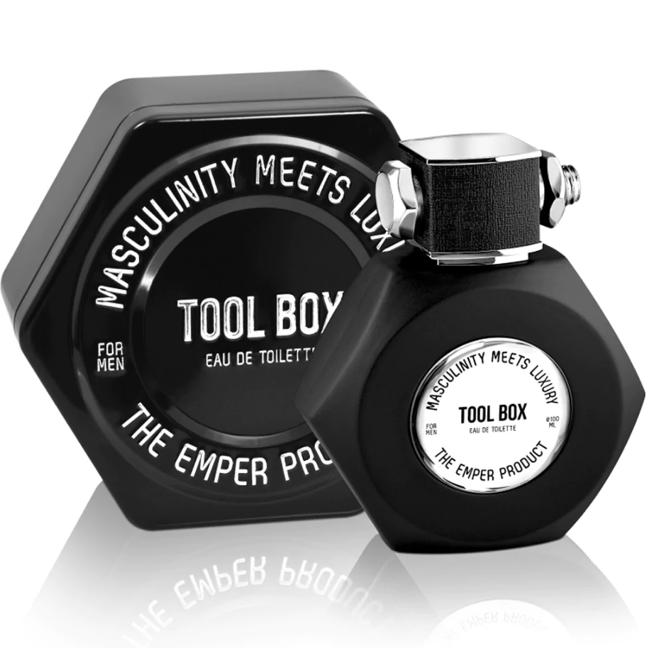 TOOL BOX Eau de Toilette for Men | Fresh Masculine Scent | Long‑Lasting EDT 100ml
