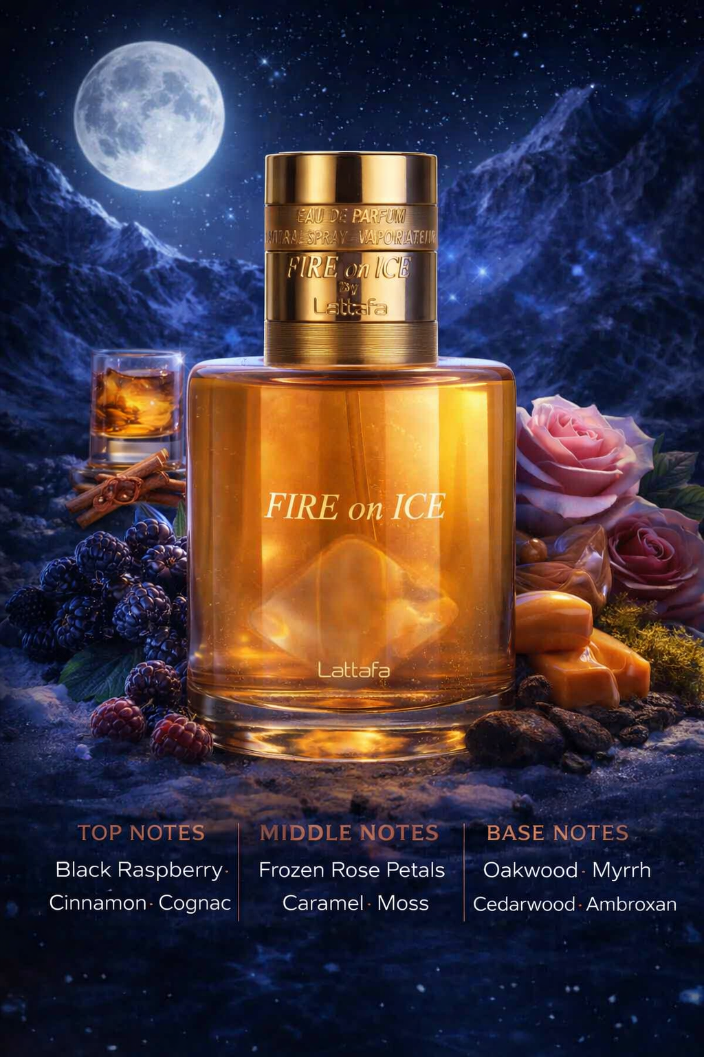 Fire On Ice Perfume 120ml EDP Lattafa